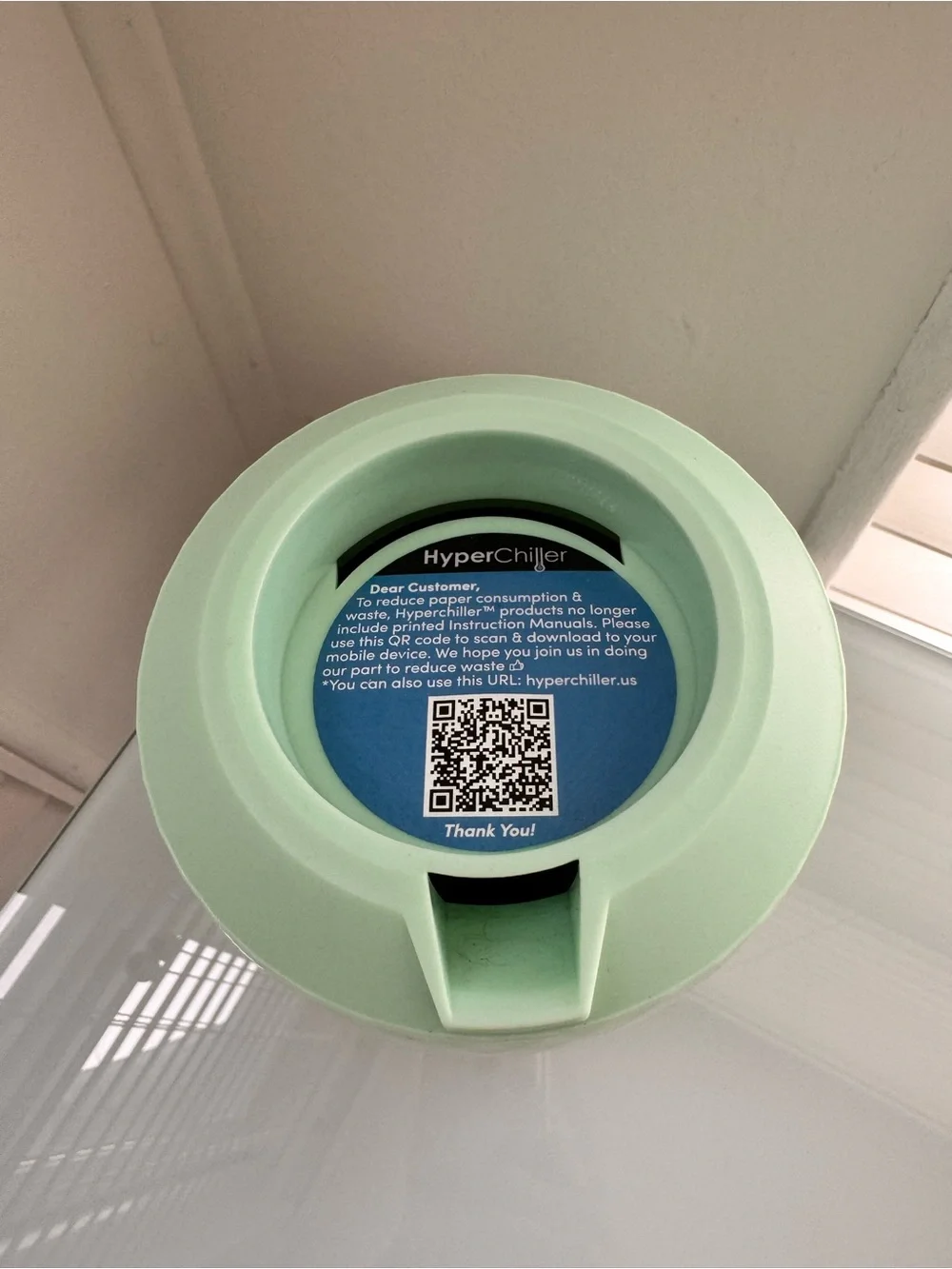 Hyperchiller mint green